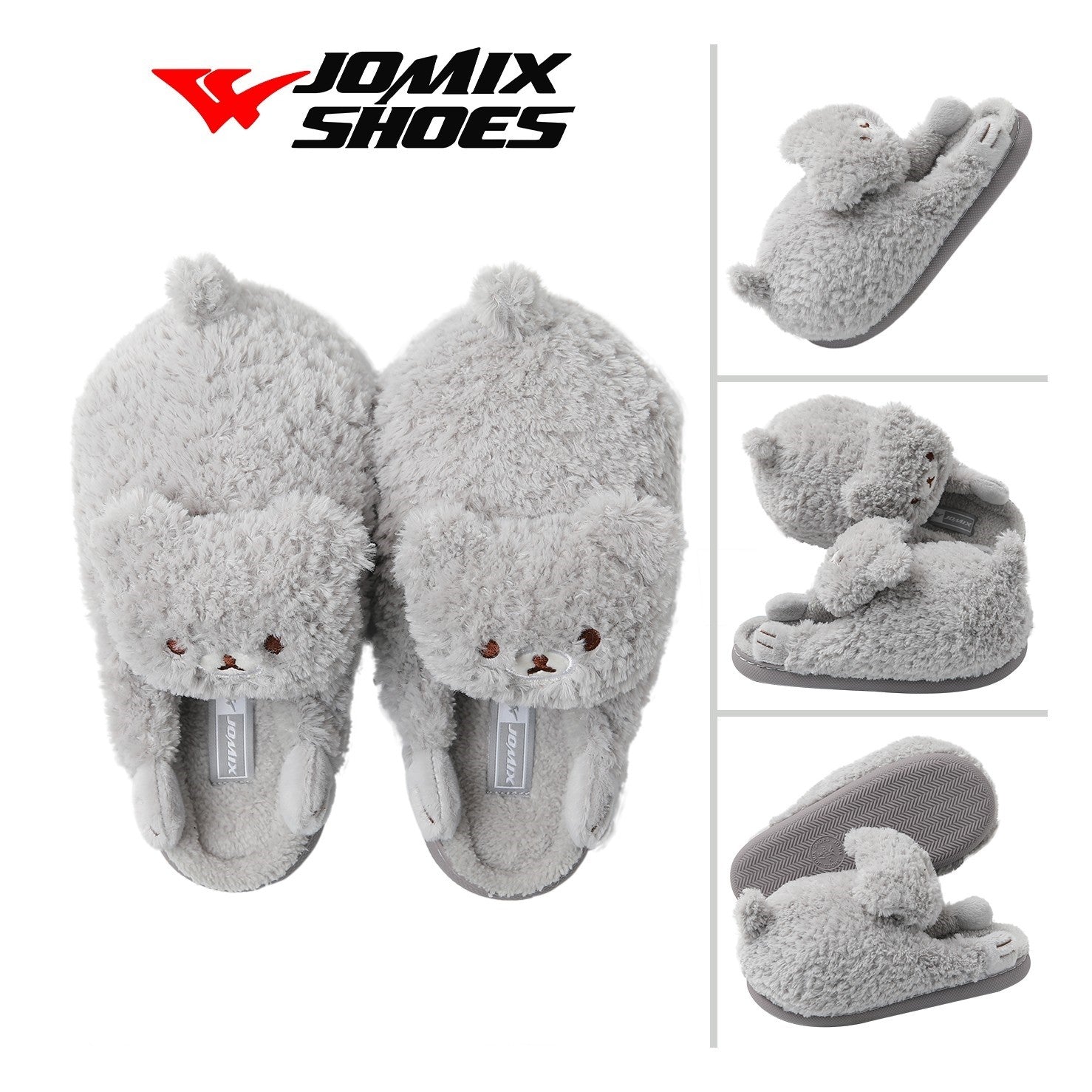 Pantofole da donna invernali Jomix Shoes MD7380 - 4 - Fornitura all'ingrosso di Pantofole Peluche Donna da Jomix Shoes B2B