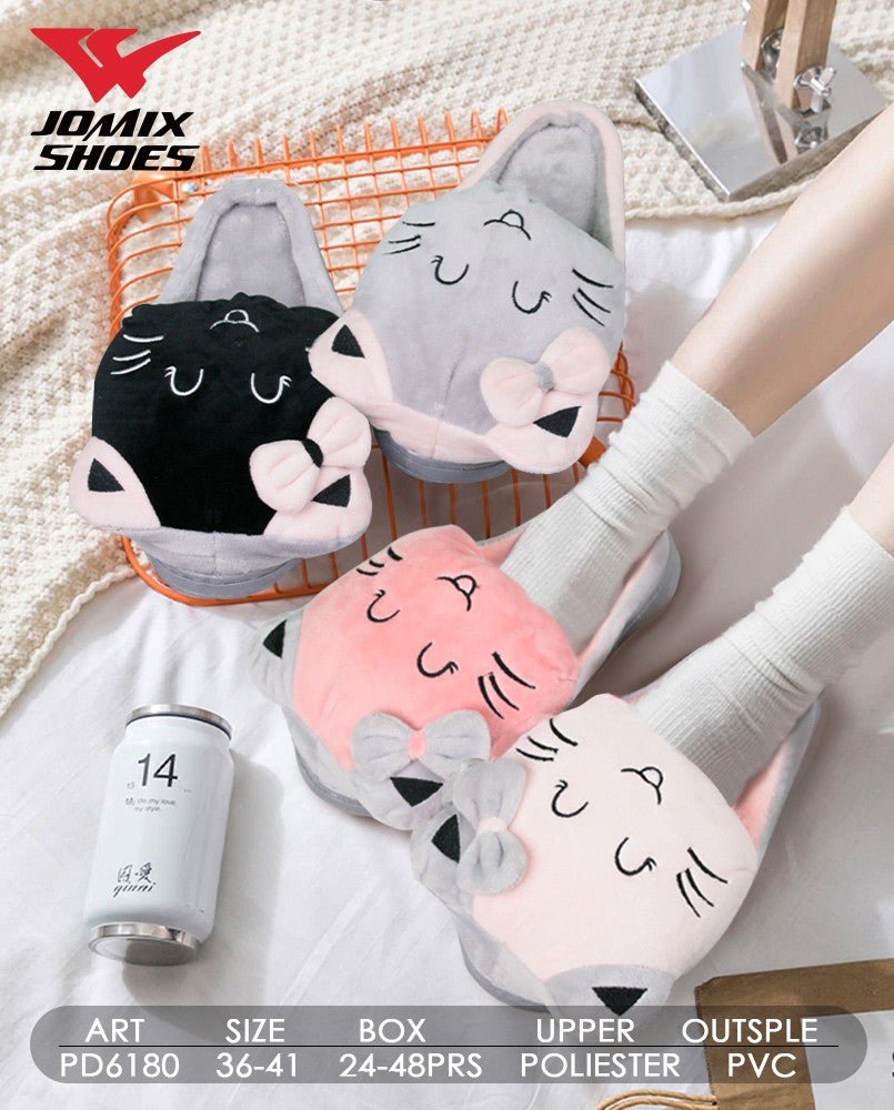 Pantofole da donna invernali Jomix Shoes PD6180 - Fornitura all'ingrosso di Pantofole Peluche Donna da Jomix Shoes B2B