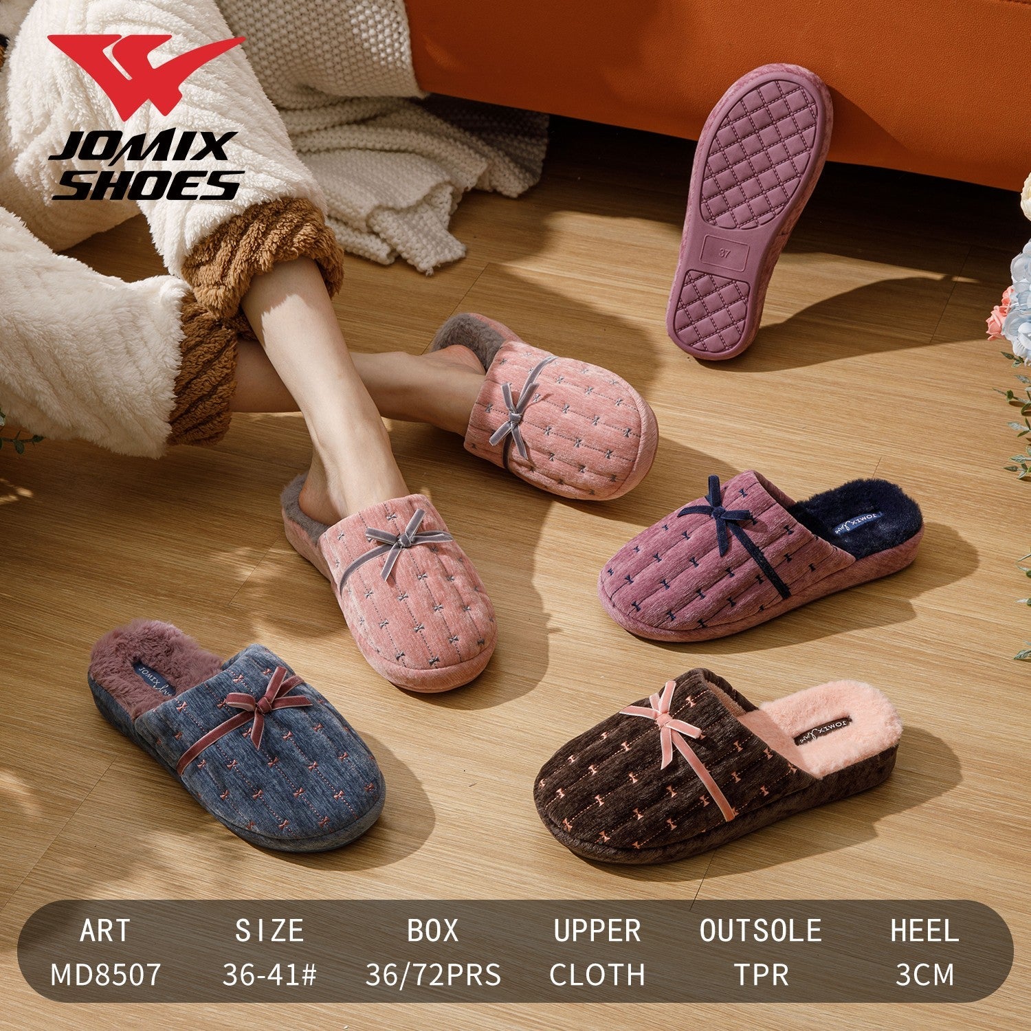 Pantofole da donna Jomix Shoes MD8507 - Fornitura all'ingrosso di Pantofole Donna da Jomix Shoes B2B