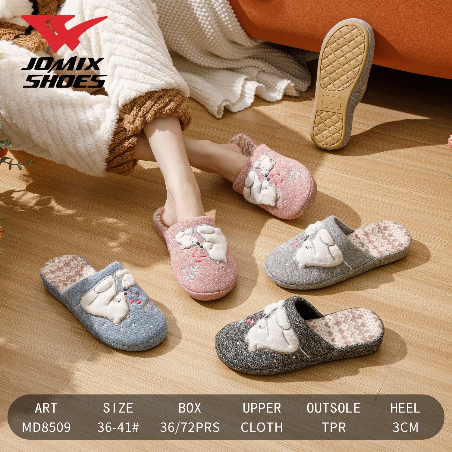 Pantofole da donna Jomix Shoes MD8509 - Fornitura all'ingrosso di Pantofole Donna da Jomix Shoes B2B