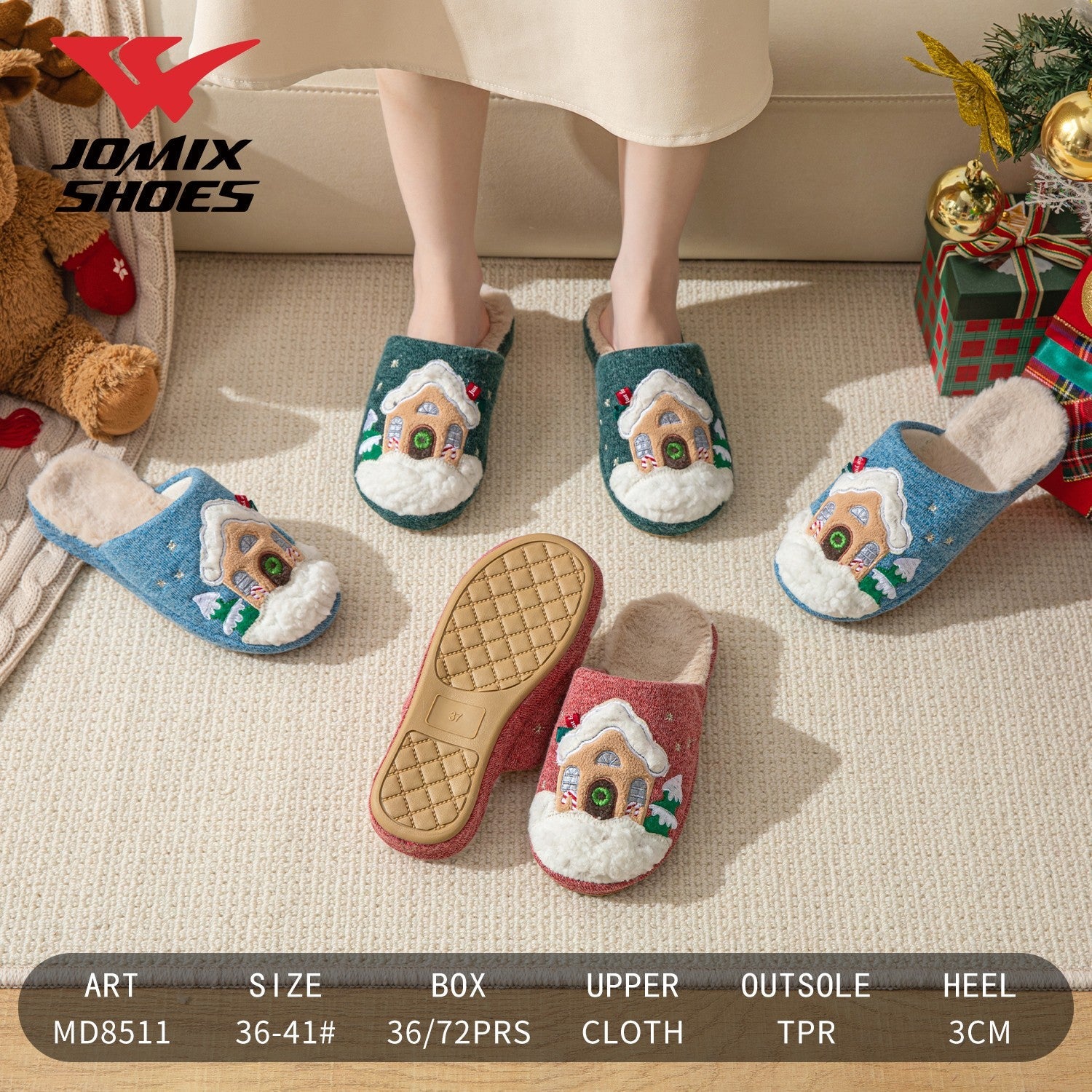 Pantofole da donna Jomix Shoes MD8511 - Fornitura all'ingrosso di Pantofole Donna da Jomix Shoes B2B