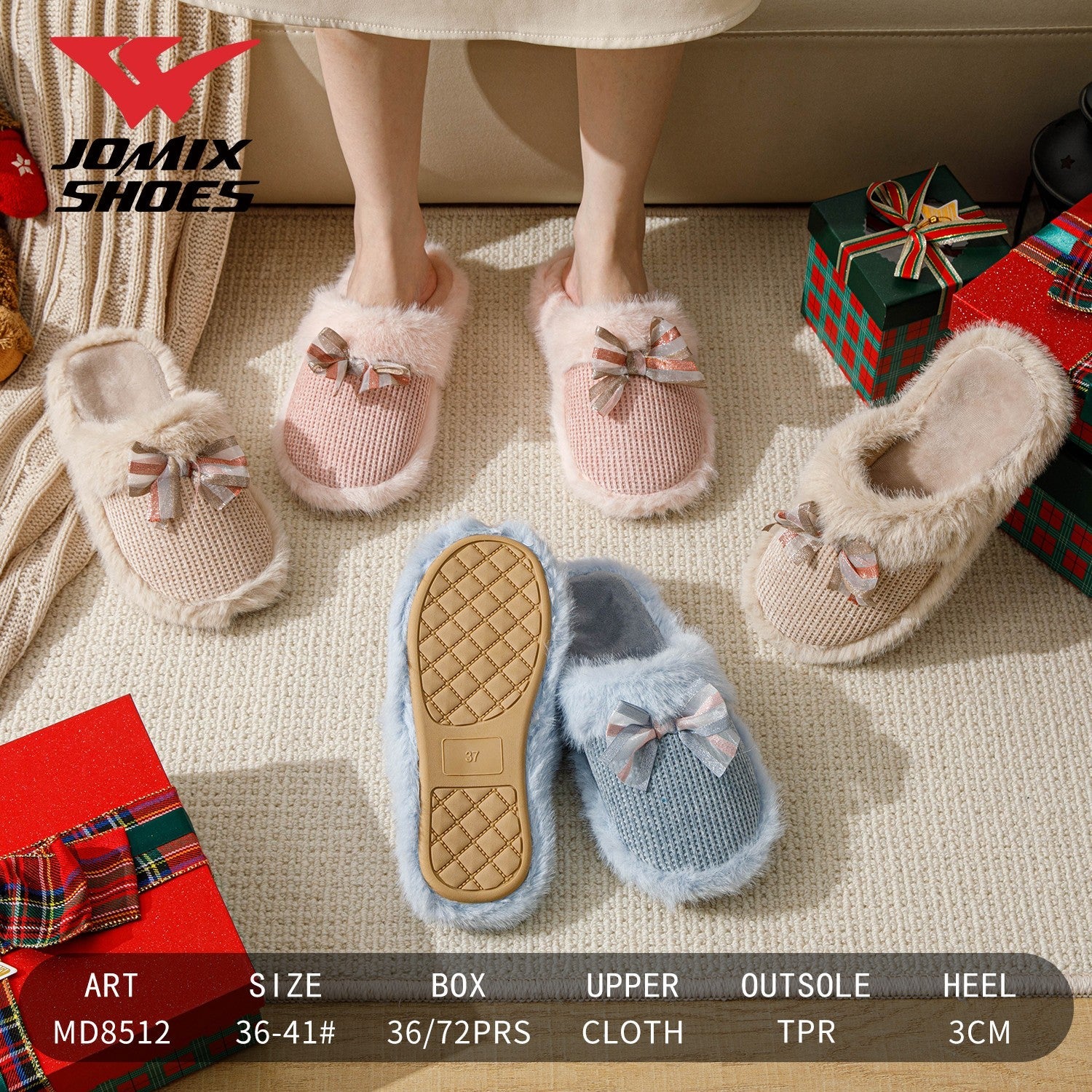 Pantofole da donna Jomix Shoes MD8512 - Fornitura all'ingrosso di Pantofole Donna da Jomix Shoes B2B