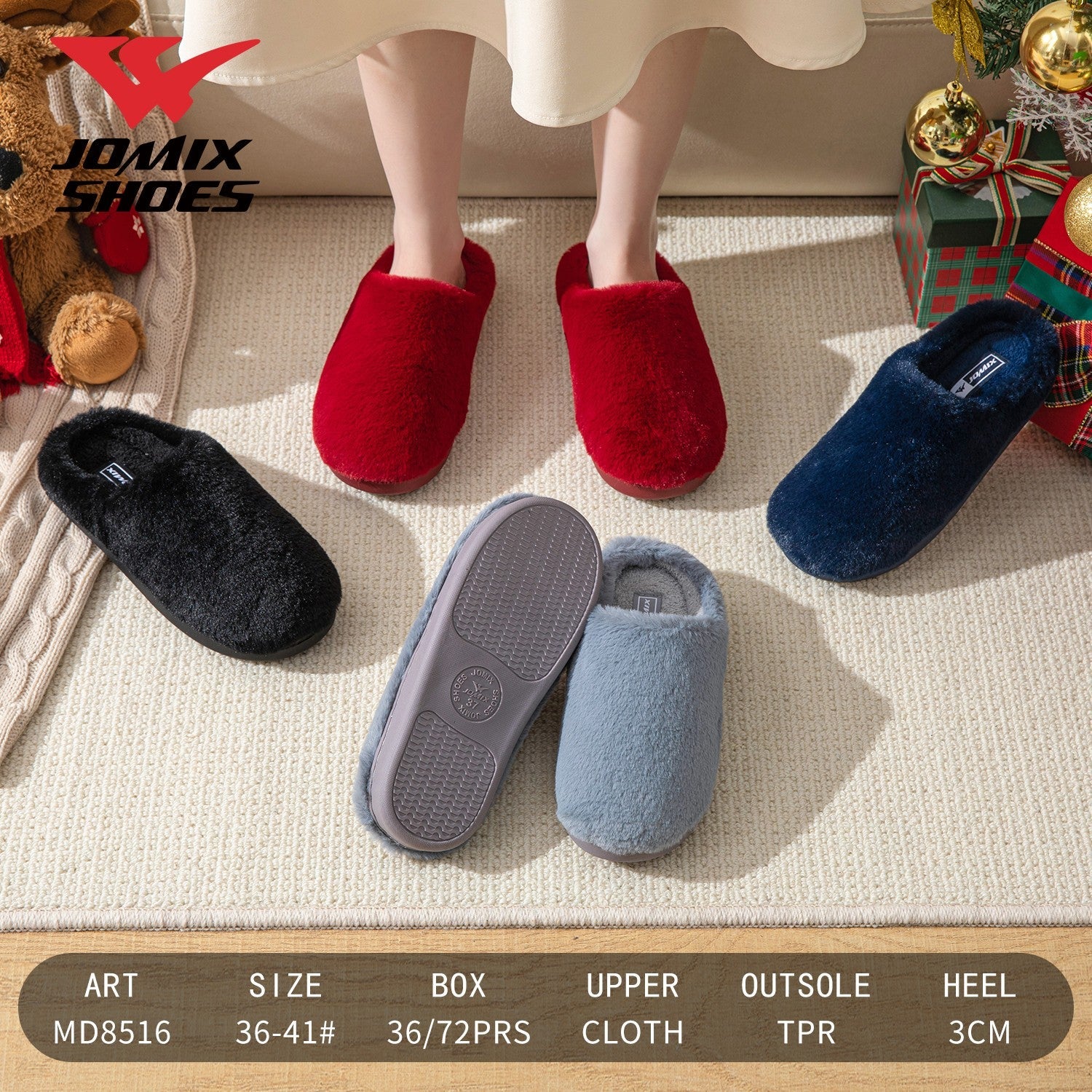 Pantofole da donna Jomix Shoes MD8516 - Fornitura all'ingrosso di Pantofole Donna da Jomix Shoes B2B