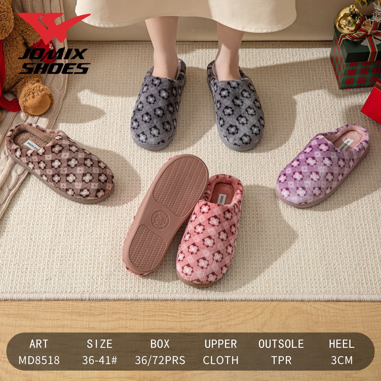 Pantofole da donna Jomix Shoes MD8518 - Fornitura all'ingrosso di Pantofole Donna da Jomix Shoes B2B