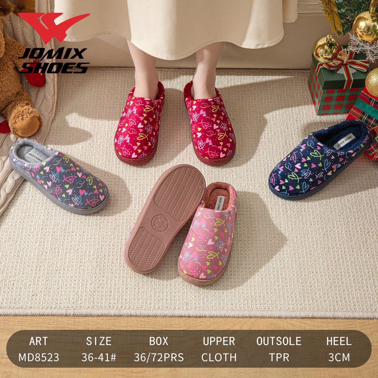 Pantofole da donna Jomix Shoes MD8523 - Fornitura all'ingrosso di Pantofole Donna da Jomix Shoes B2B