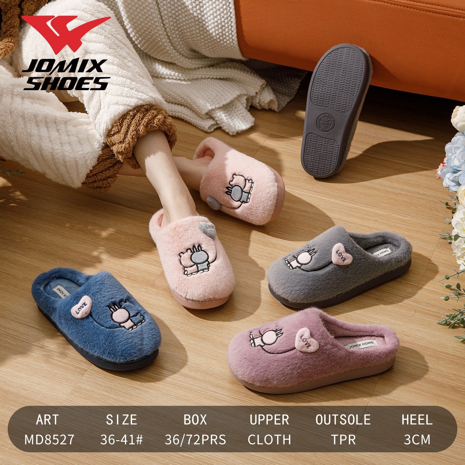 Pantofole da donna Jomix Shoes MD8527 - Fornitura all'ingrosso di Pantofole Donna da Jomix Shoes B2B