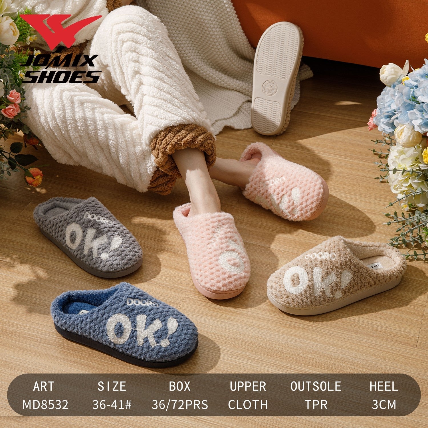 Pantofole da donna Jomix Shoes MD8532 - Fornitura all'ingrosso di Pantofole Donna da Jomix Shoes B2B