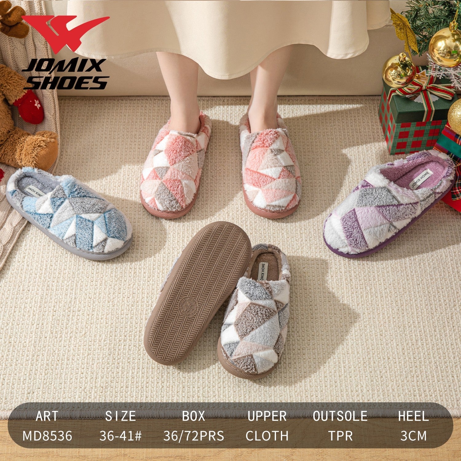 Pantofole da donna Jomix Shoes MD8536 - Fornitura all'ingrosso di Pantofole Donna da Jomix Shoes B2B