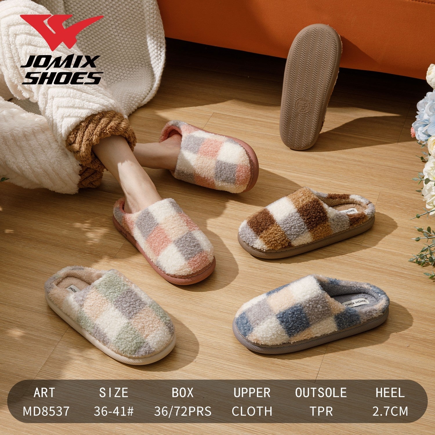 Pantofole da donna Jomix Shoes MD8537 - Fornitura all'ingrosso di Pantofole Donna da Jomix Shoes B2B