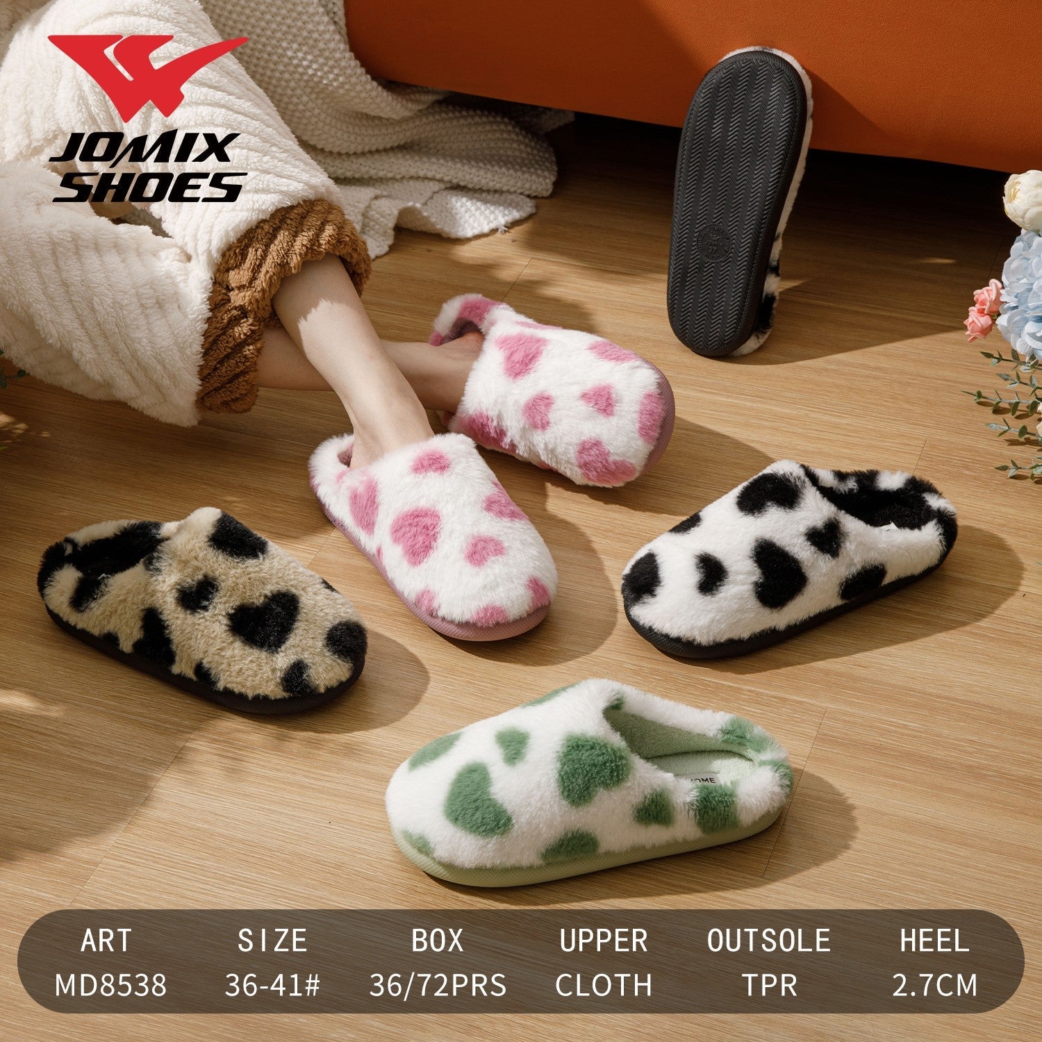 Pantofole da donna Jomix Shoes MD8538 - Fornitura all'ingrosso di Pantofole Donna da Jomix Shoes B2B