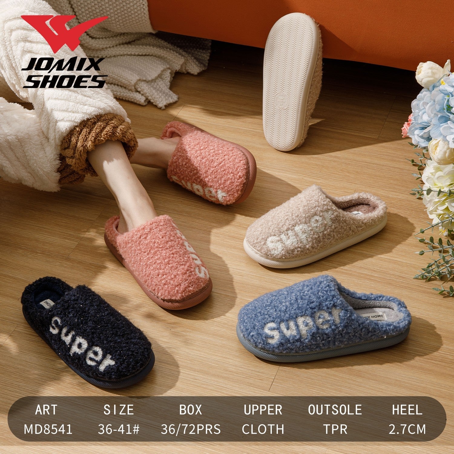 Pantofole da donna Jomix Shoes MD8541 - Fornitura all'ingrosso di Pantofole Donna da Jomix Shoes B2B