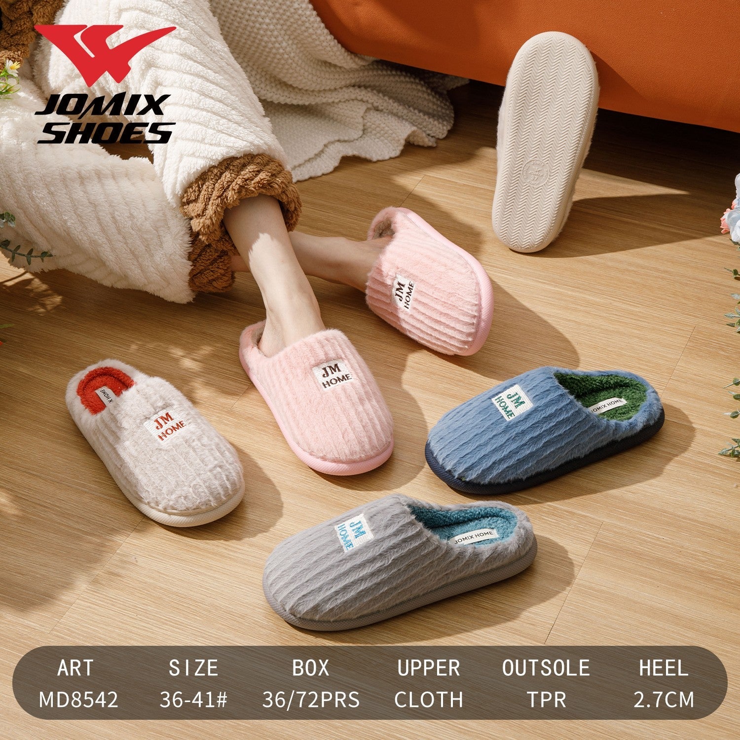 Pantofole da donna Jomix Shoes MD8542 - Fornitura all'ingrosso di Pantofole Donna da Jomix Shoes B2B