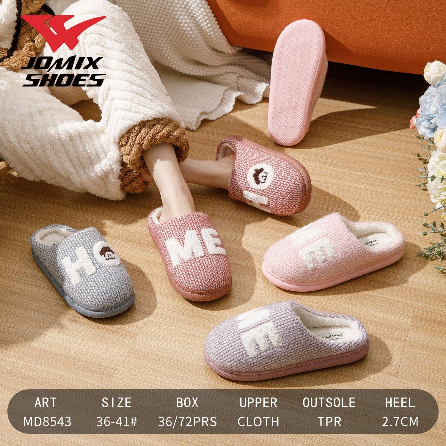 Pantofole da donna Jomix Shoes MD8543 - Fornitura all'ingrosso di Pantofole Donna da Jomix Shoes B2B