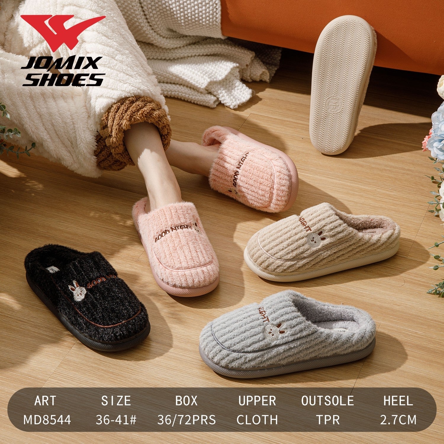 Pantofole da donna Jomix Shoes MD8544 - Fornitura all'ingrosso di Pantofole Donna da Jomix Shoes B2B