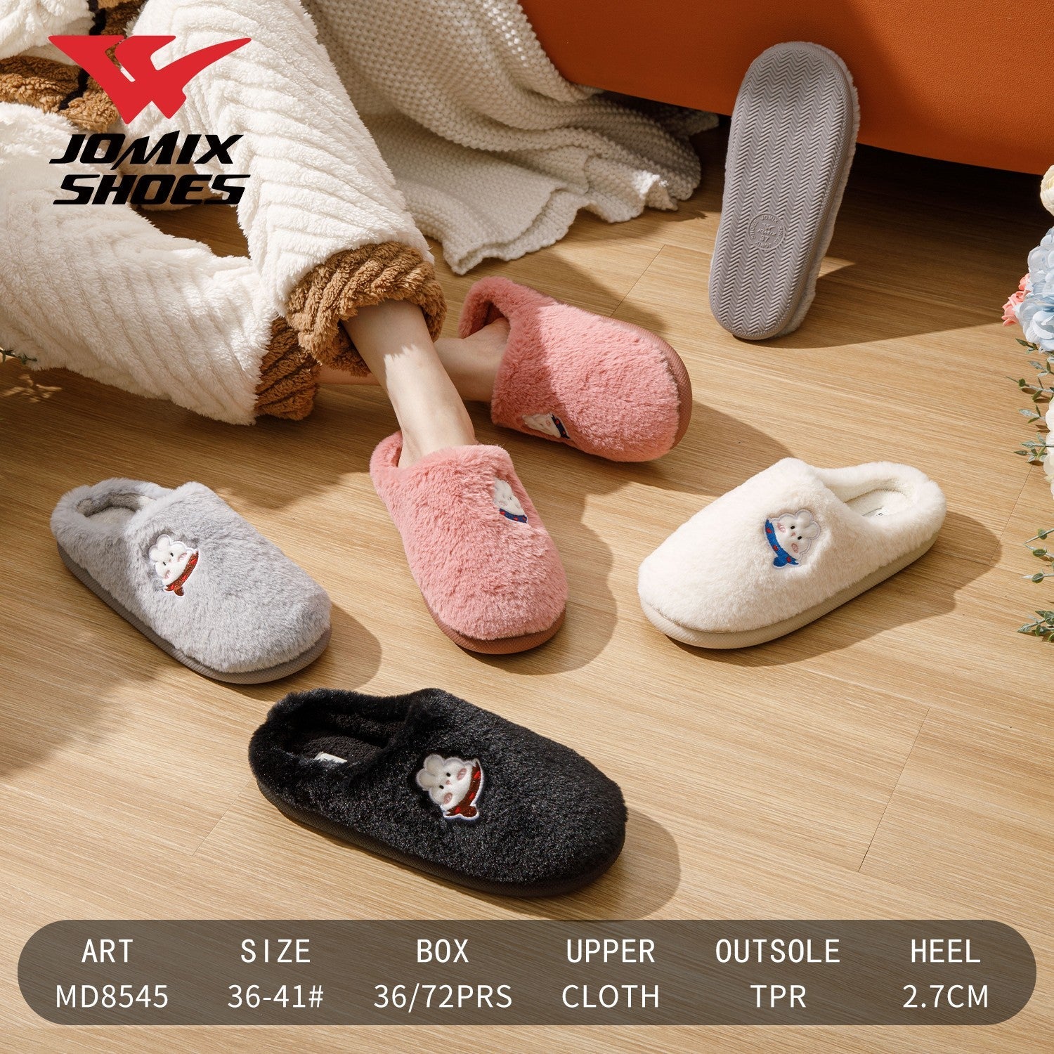 Pantofole da donna Jomix Shoes MD8545 - Fornitura all'ingrosso di Pantofole Donna da Jomix Shoes B2B