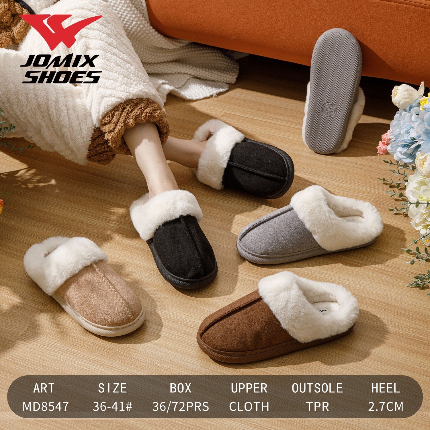 Pantofole da donna Jomix Shoes MD8547 - Fornitura all'ingrosso di Pantofole Donna da Jomix Shoes B2B