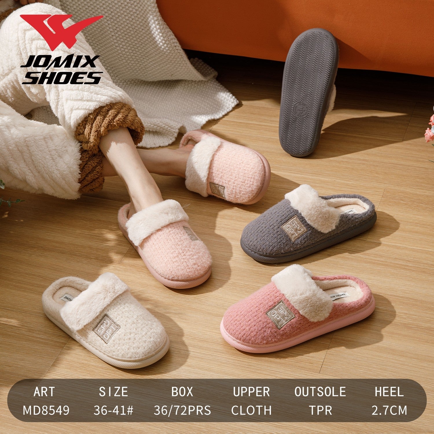 Pantofole da donna Jomix Shoes MD8549 - Fornitura all'ingrosso di Pantofole Donna da Jomix Shoes B2B