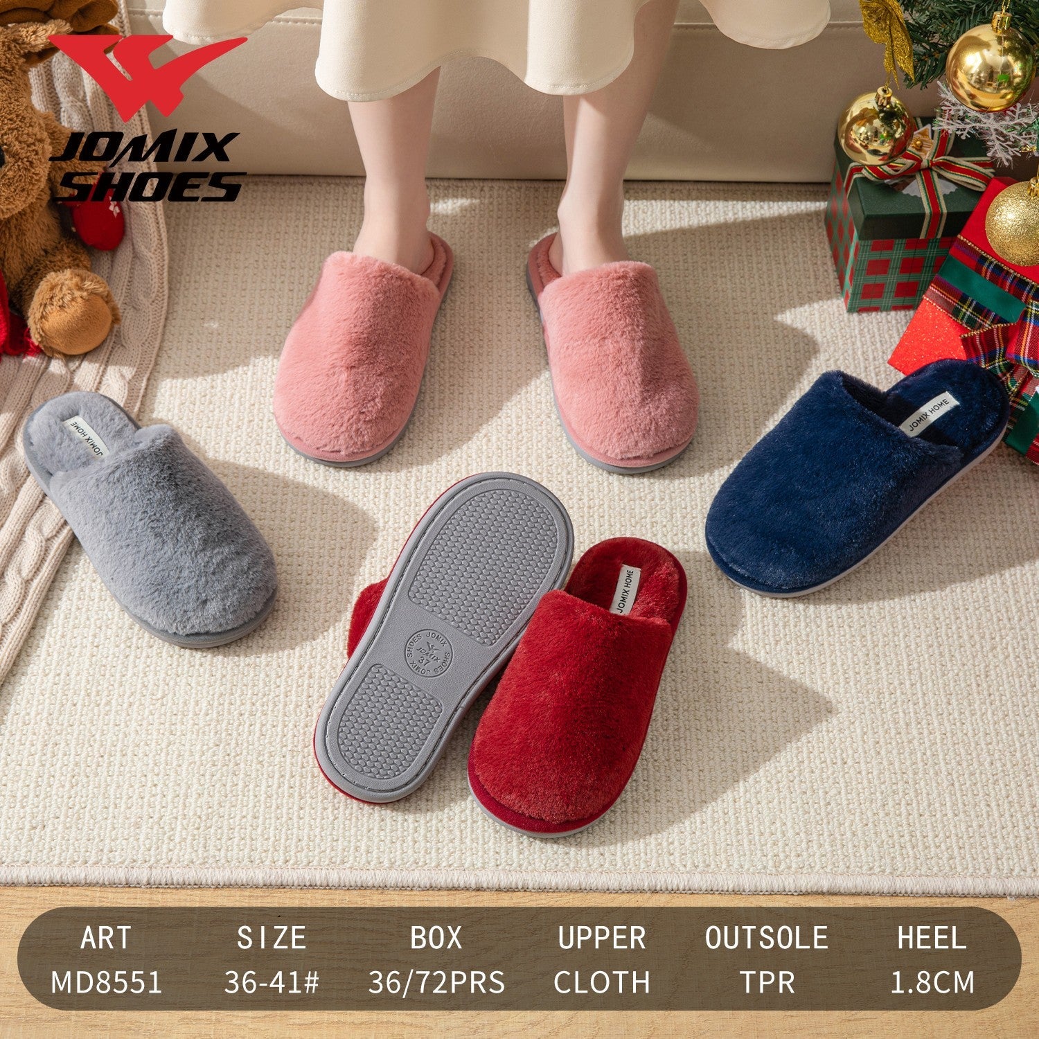 Pantofole da donna Jomix Shoes MD8551 - Fornitura all'ingrosso di Pantofole Donna da Jomix Shoes B2B