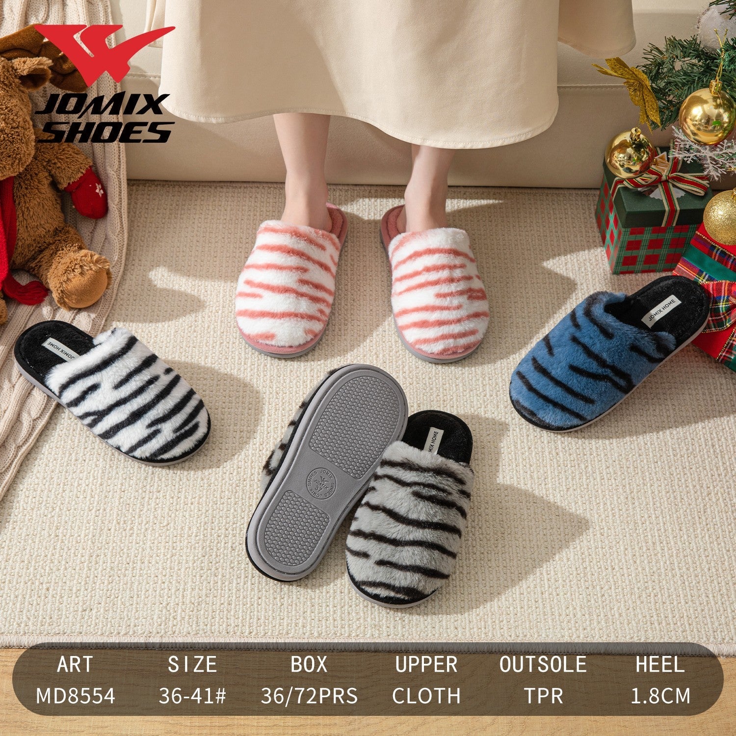 Pantofole da donna Jomix Shoes MD8554 - Fornitura all'ingrosso di Pantofole Donna da Jomix Shoes B2B