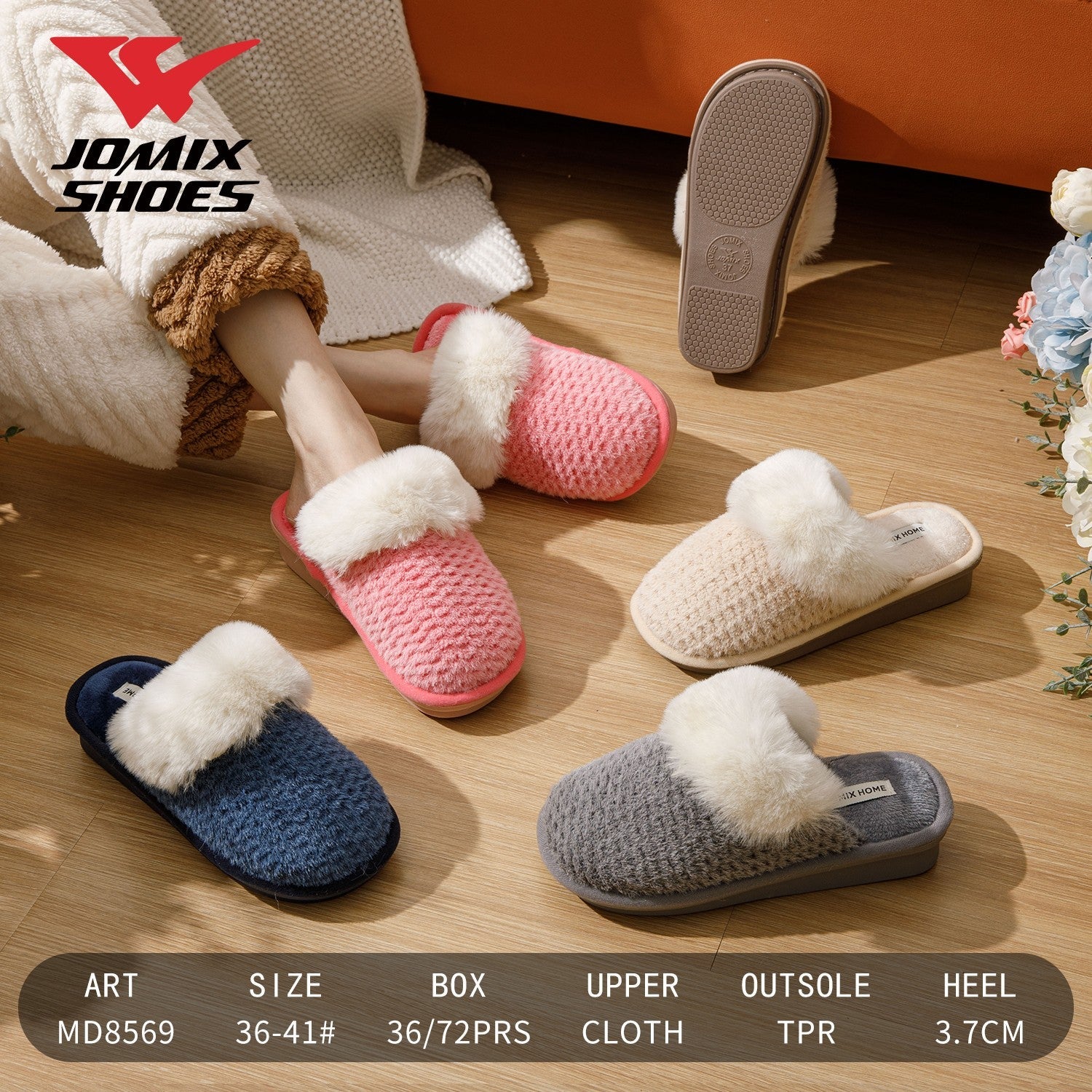 Pantofole da donna Jomix Shoes MD8569 - Fornitura all'ingrosso di Pantofole Donna da Jomix Shoes B2B