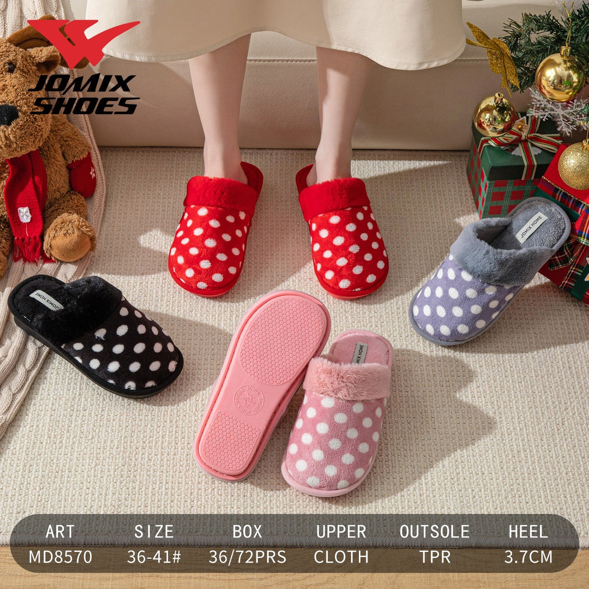 Pantofole da donna Jomix Shoes MD8570