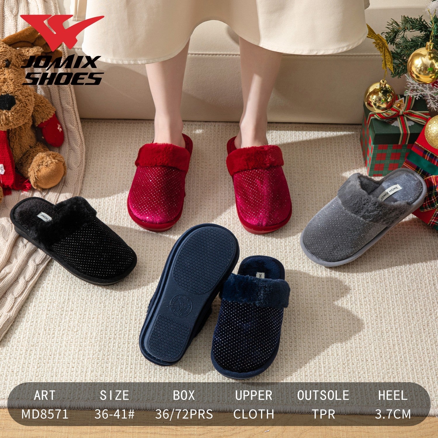 Pantofole da donna Jomix Shoes MD8571 - Fornitura all'ingrosso di Pantofole Donna da Jomix Shoes B2B