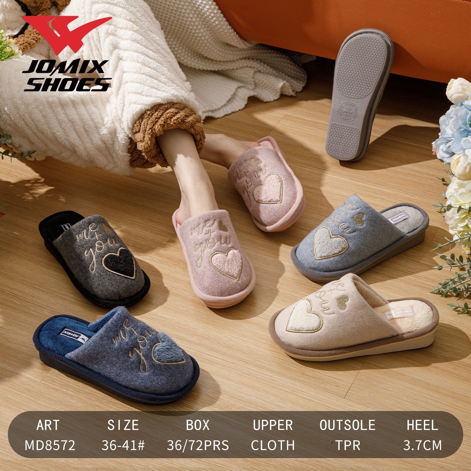 Pantofole da donna Jomix Shoes MD8572 - Fornitura all'ingrosso di Pantofole Donna da Jomix Shoes B2B