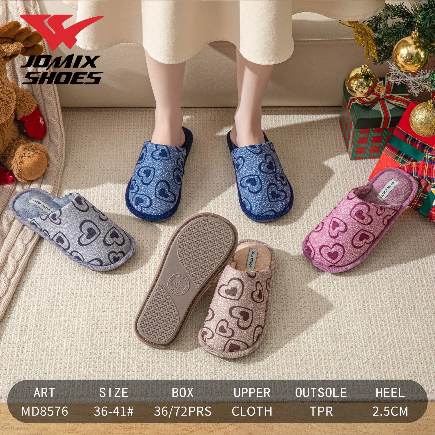 Pantofole da donna Jomix Shoes MD8576 - Fornitura all'ingrosso di Pantofole Donna da Jomix Shoes B2B