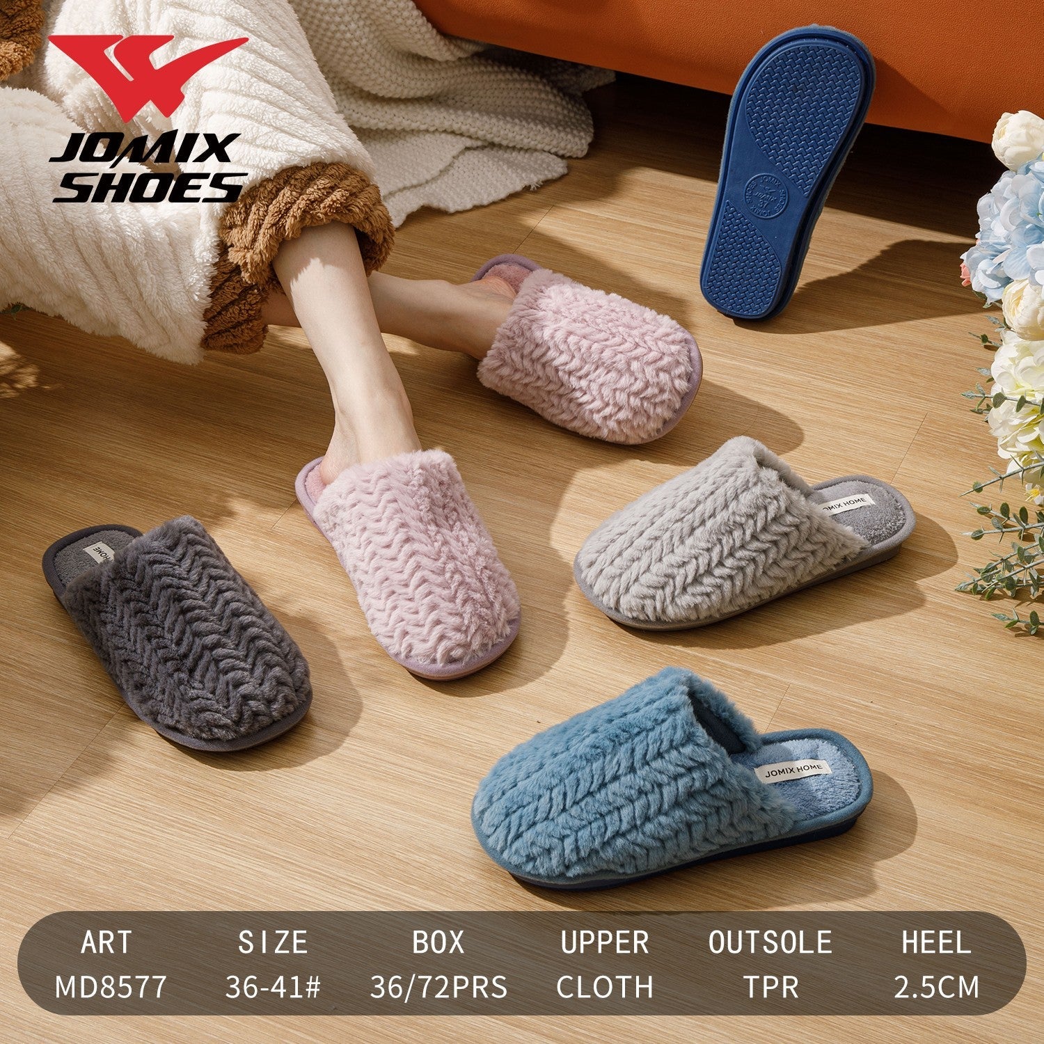 Pantofole da donna Jomix Shoes MD8577 - Fornitura all'ingrosso di Pantofole Donna da Jomix Shoes B2B