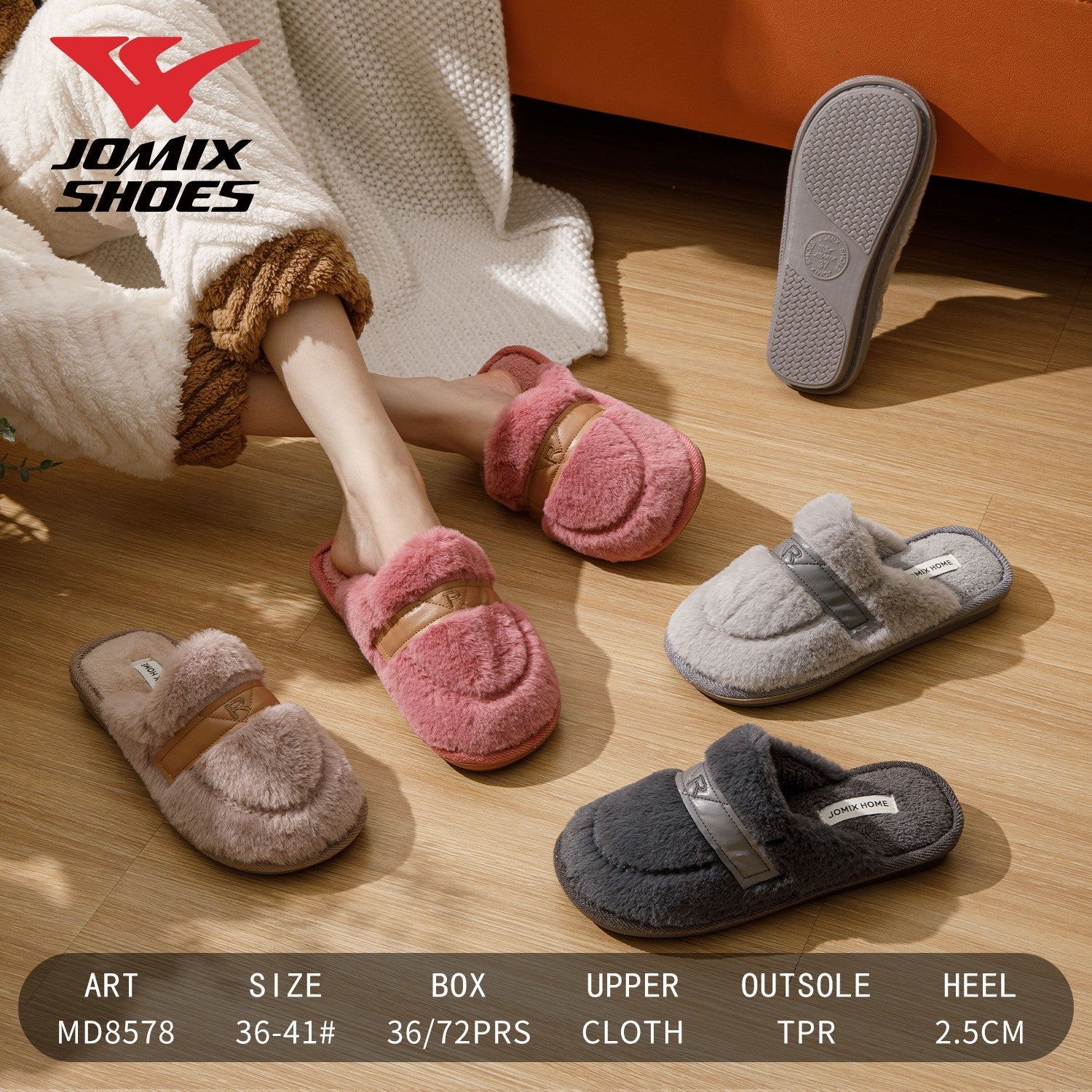 Pantofole da donna Jomix Shoes MD8578 - Fornitura all'ingrosso di Pantofole Donna da Jomix Shoes B2B