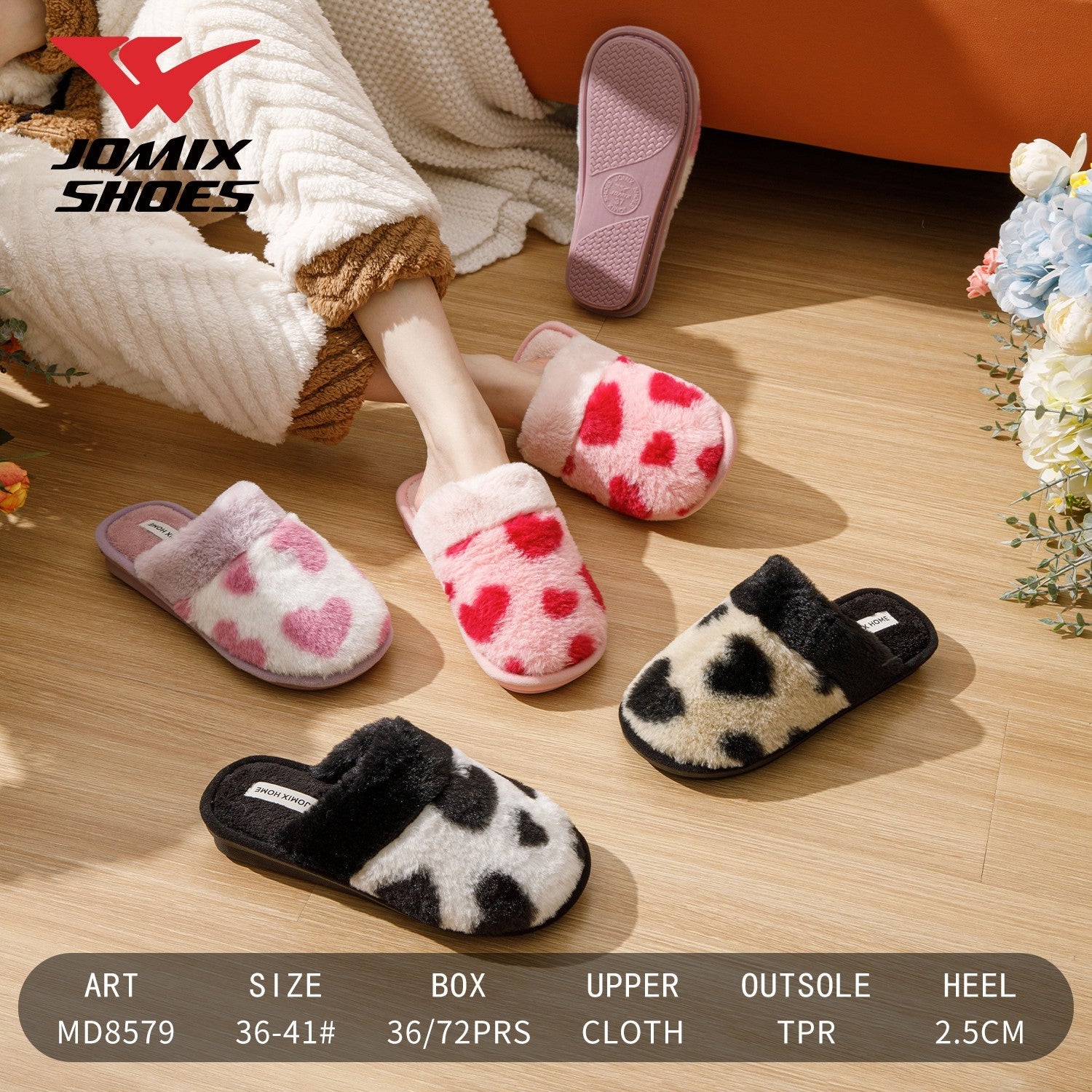 Pantofole da donna Jomix Shoes MD8579 - Fornitura all'ingrosso di Pantofole Donna da Jomix Shoes B2B