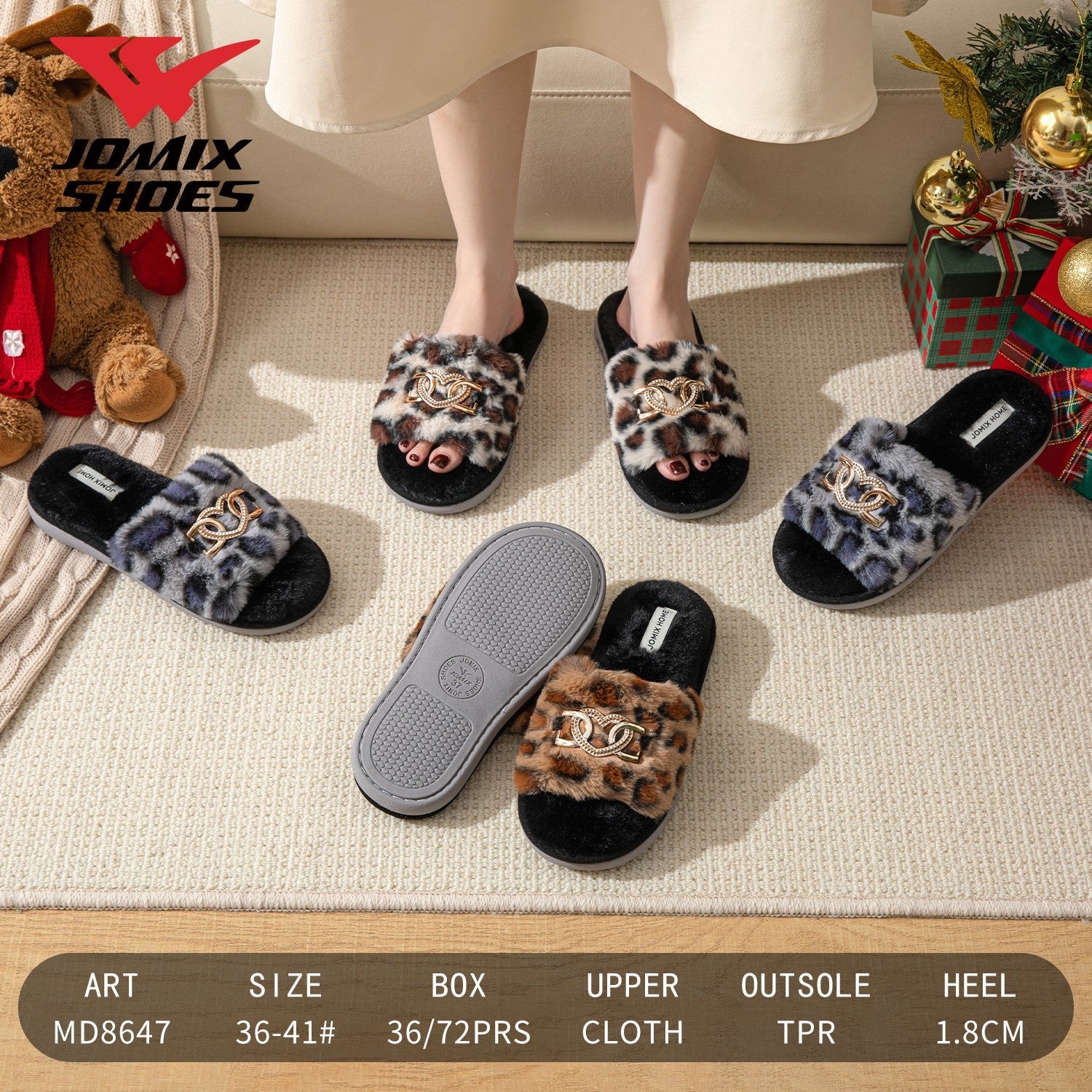 Pantofole da donna Jomix Shoes MD8647 - Fornitura all'ingrosso di Pantofole Donna da Jomix Shoes B2B