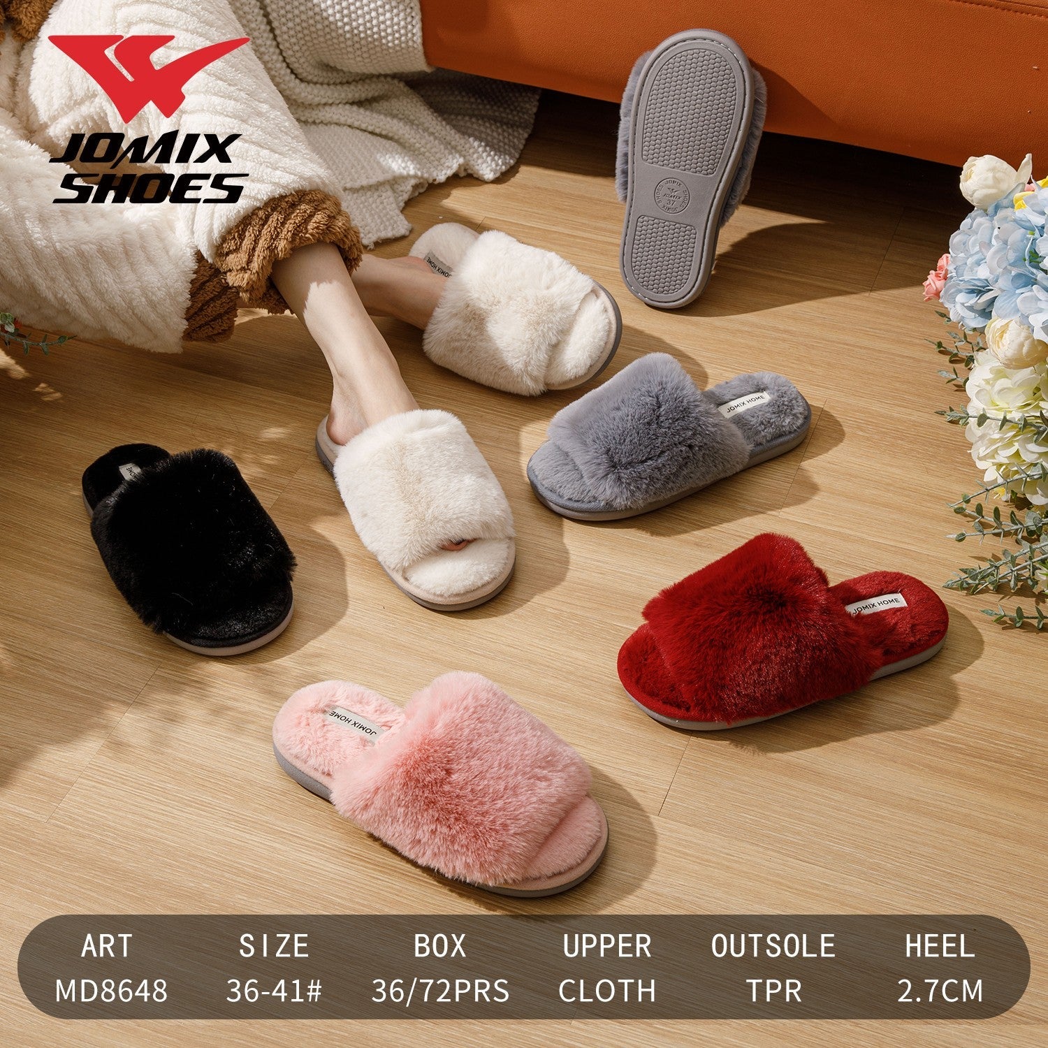 Pantofole da donna Jomix Shoes MD8648 - Fornitura all'ingrosso di Pantofole Donna da Jomix Shoes B2B