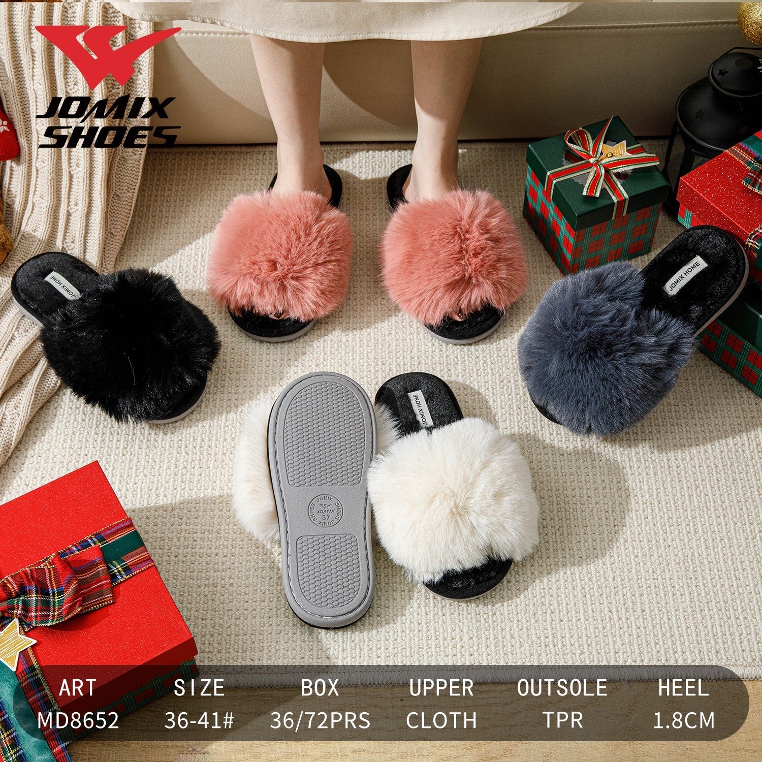 Pantofole da donna Jomix Shoes MD8652 - Fornitura all'ingrosso di Pantofole Donna da Jomix Shoes B2B