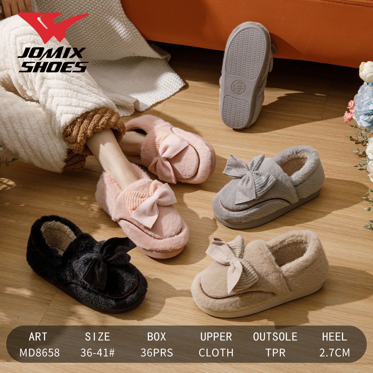 Pantofole da donna Jomix Shoes MD8658 - Fornitura all'ingrosso di Pantofole Donna da Jomix Shoes B2B