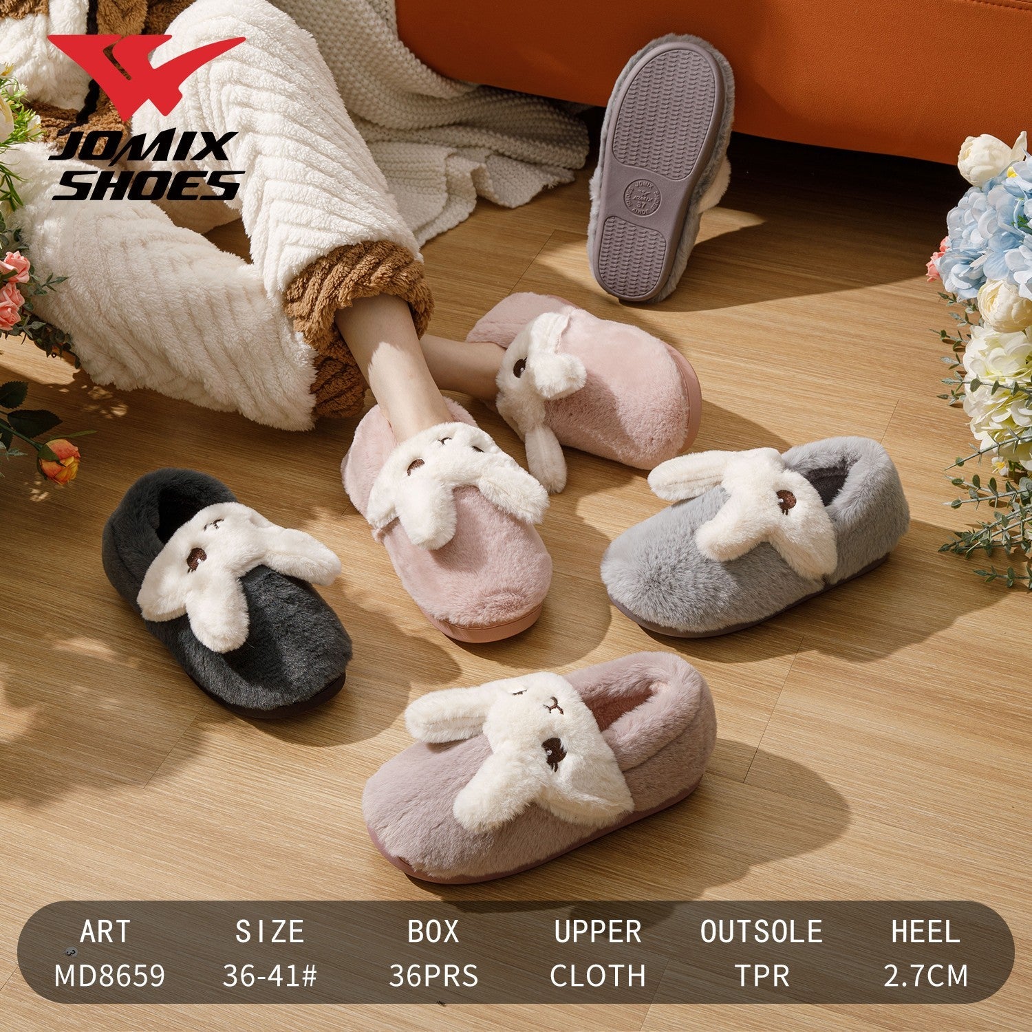 Pantofole da donna Jomix Shoes MD8659 - Fornitura all'ingrosso di Pantofole Donna da Jomix Shoes B2B