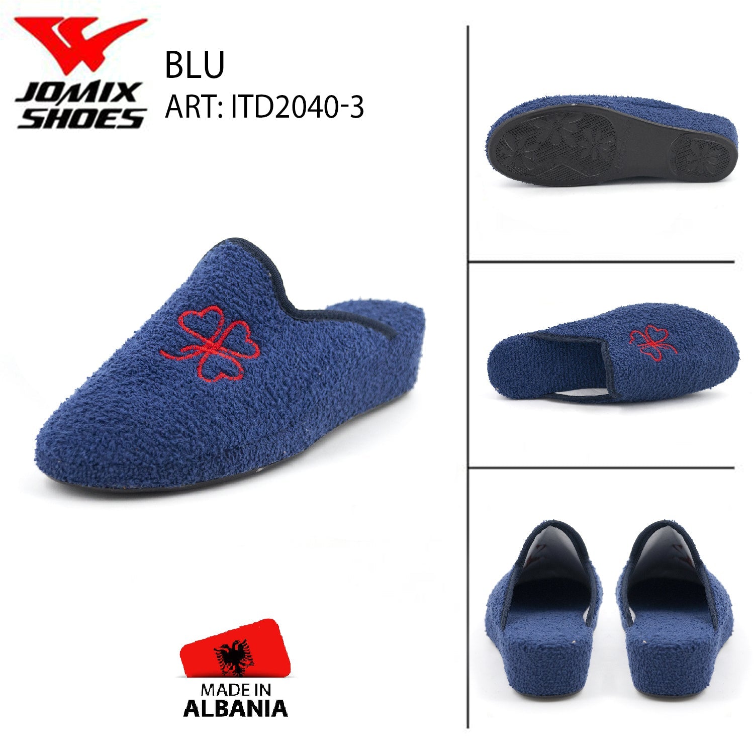 Pantofole Da Donna Made In Albania Jomix Shoes ITD2040 - 3 - Fornitura all'ingrosso di Made In Albania da Jomix Shoes B2B
