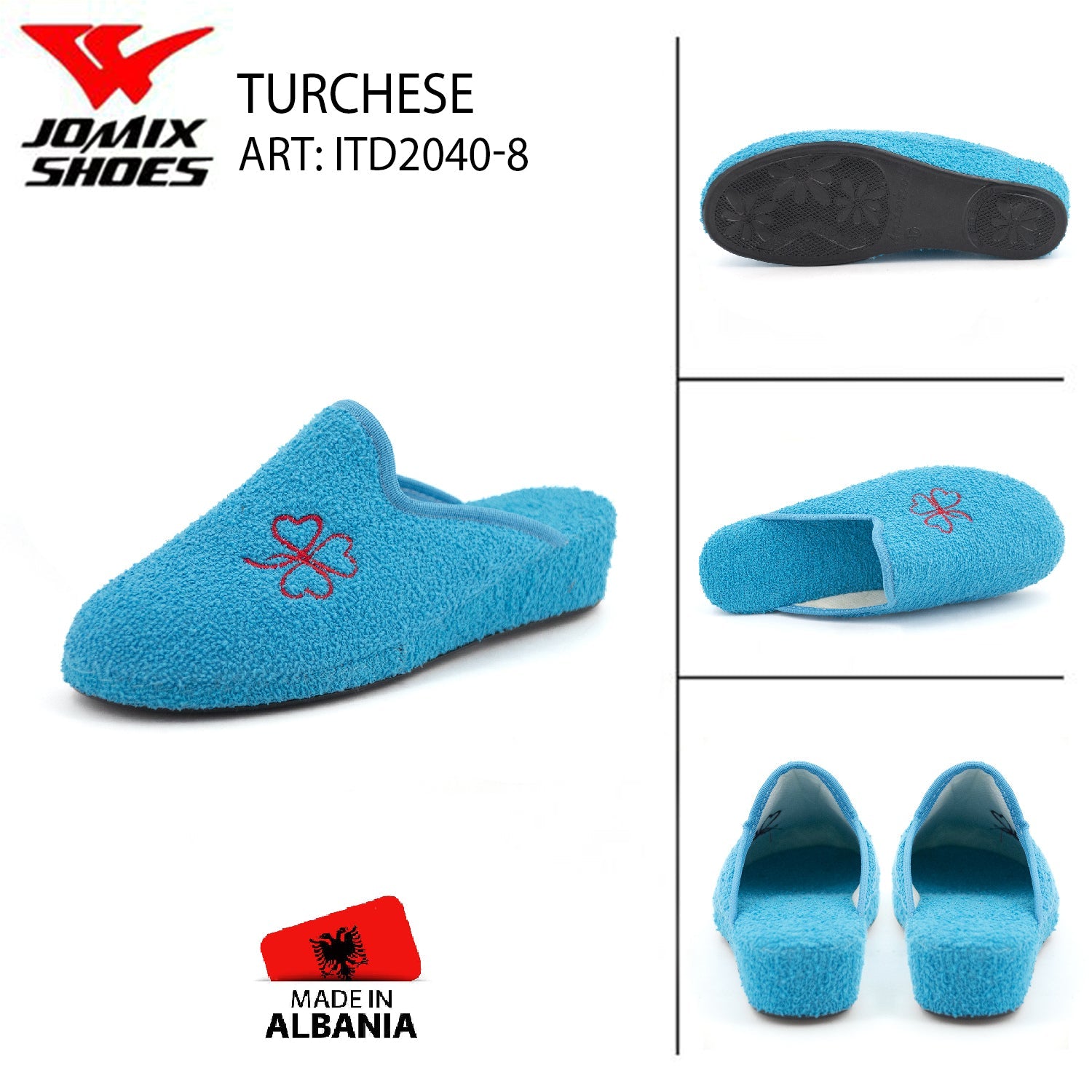 Pantofole Da Donna Made In Albania Jomix Shoes ITD2040 - 8 - Fornitura all'ingrosso di Made In Albania da Jomix Shoes B2B