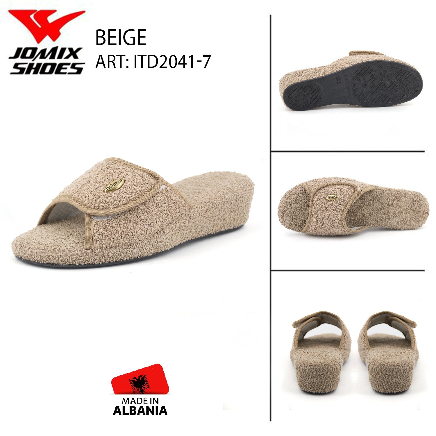 Pantofole Da Donna Made In Albania Jomix Shoes ITD2041 - 7 - Fornitura all'ingrosso di Made In Albania da Jomix Shoes B2B