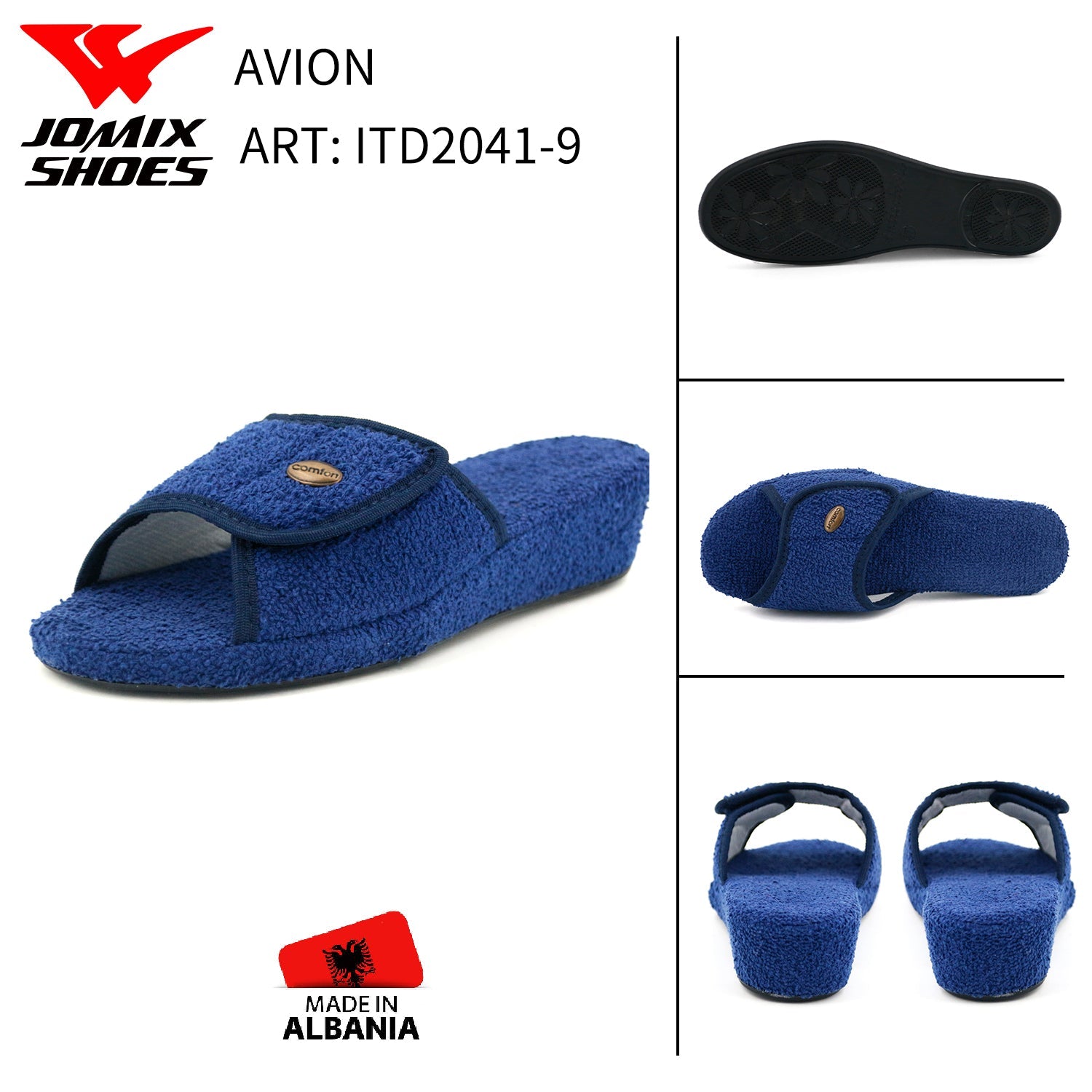 Pantofole Da Donna Made In Albania Jomix Shoes ITD2041 - 9 - Fornitura all&#39;ingrosso di Made In Albania da Jomix Shoes B2B