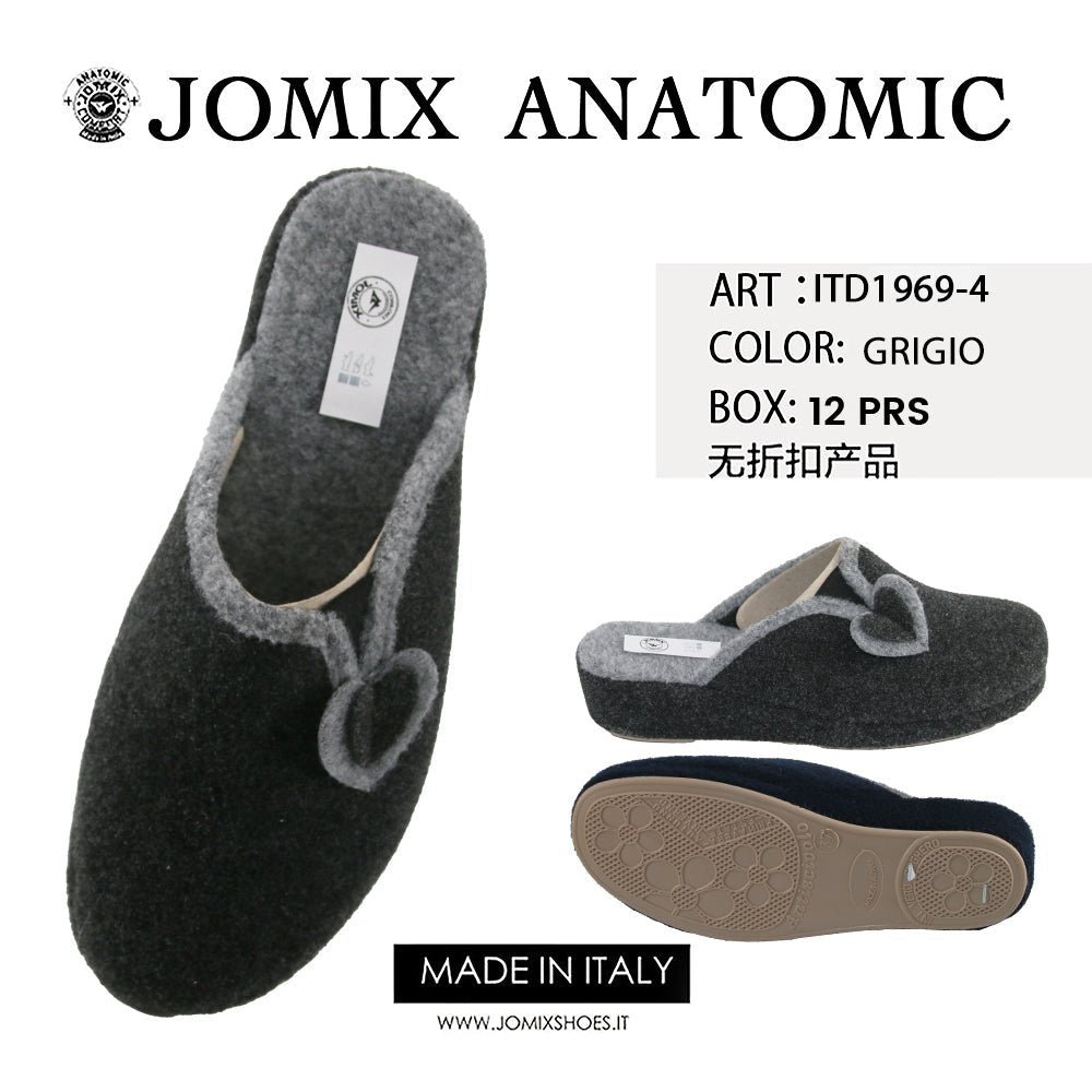 Pantofole Da Donna Made In Italy Itd1969 - 4 - Fornitura all'ingrosso di Pantofole Donna da Jomix Shoes B2B