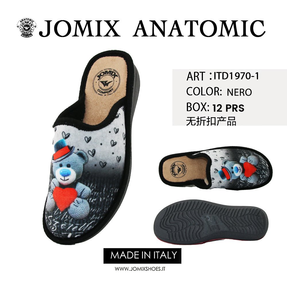 Pantofole Da Donna Made In Italy Itd1970 - 1 - Fornitura all'ingrosso di Pantofole Donna da Jomix Shoes B2B
