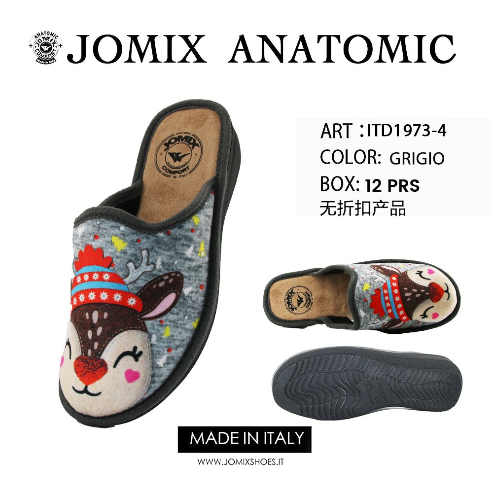 Pantofole Da Donna Made In Italy Itd1973 - 4 - Fornitura all'ingrosso di Pantofole Donna da Jomix Shoes B2B