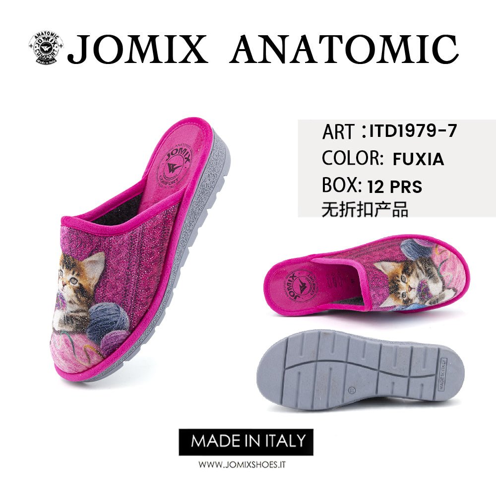Pantofole Da Donna Made In Italy Itd1979 - 7 - Fornitura all'ingrosso di Pantofole Donna da Jomix Shoes B2B