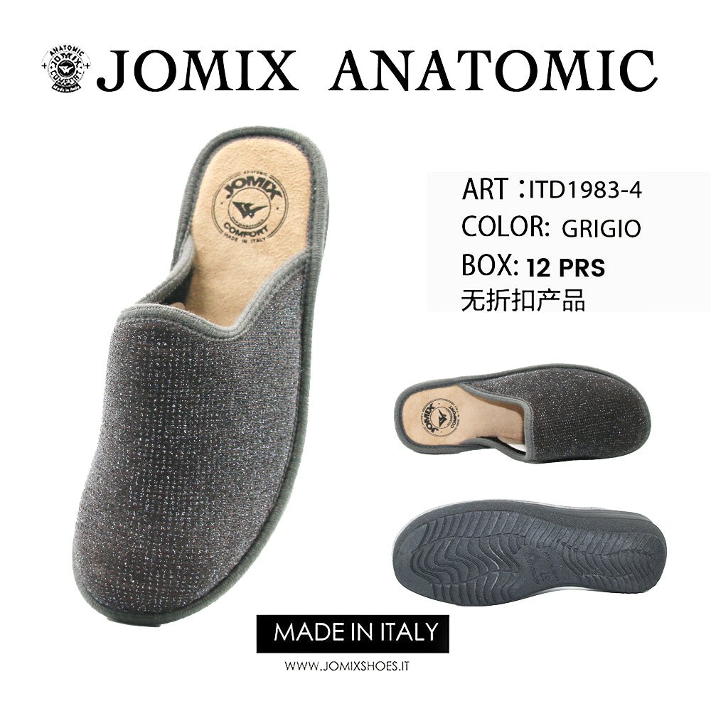 Pantofole Da Donna Made In Italy Itd1983 - 4 - Fornitura all'ingrosso di Pantofole Donna da Jomix Shoes B2B