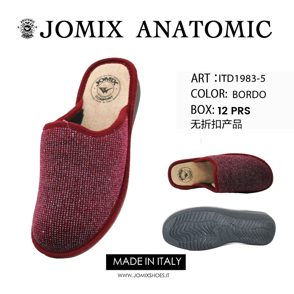 Pantofole Da Donna Made In Italy Itd1983 - 5 - Fornitura all&#39;ingrosso di Pantofole Donna da Jomix Shoes B2B