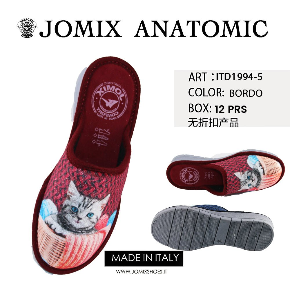 Pantofole Da Donna Made In Italy Itd1994 - 5 - Fornitura all'ingrosso di Pantofole Donna da Jomix Shoes B2B