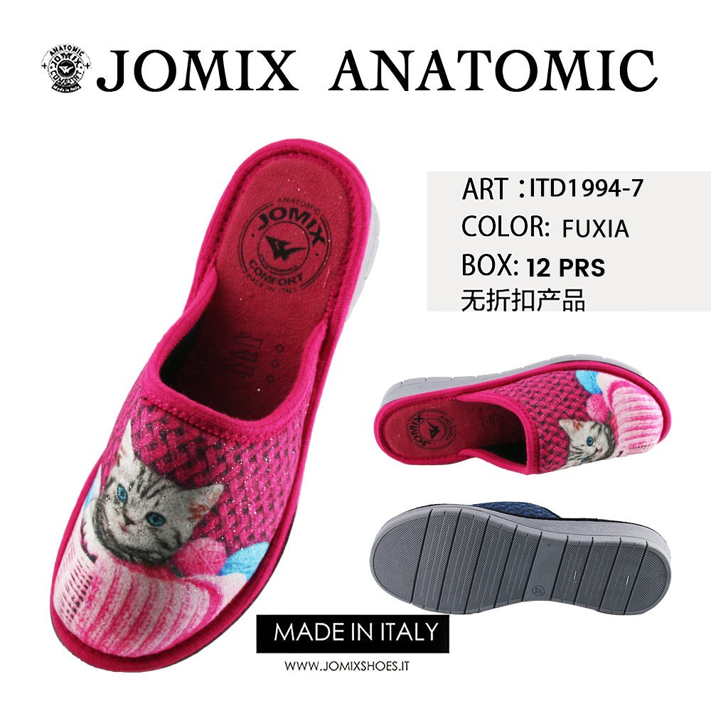 Pantofole Da Donna Made In Italy Itd1994 - 7 - Fornitura all'ingrosso di Pantofole Donna da Jomix Shoes B2B