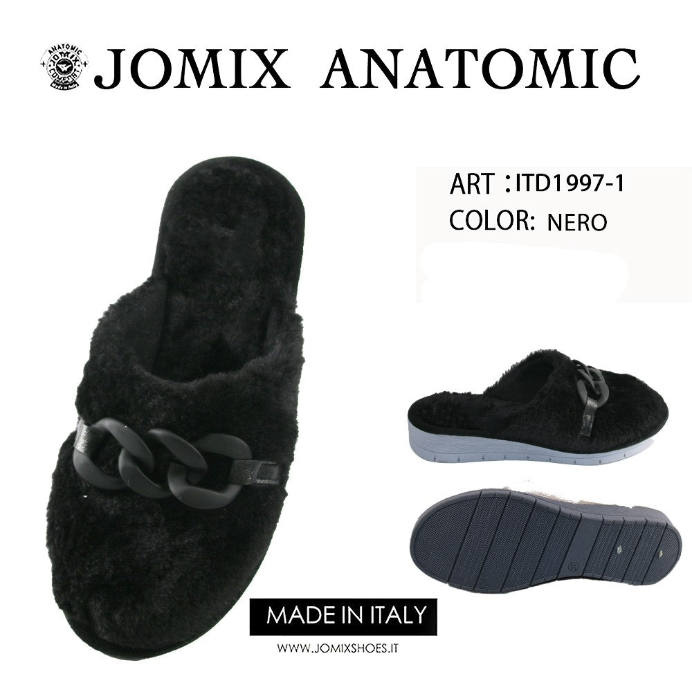 Pantofole Da Donna Made In Italy ITD1997 - 1 - Fornitura all'ingrosso di Pantofole Donna da Jomix Shoes B2B