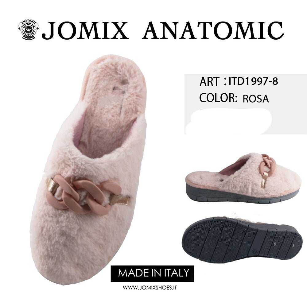 Pantofole Da Donna Made In Italy ITD1997 - 8 - Fornitura all'ingrosso di Pantofole Donna da Jomix Shoes B2B